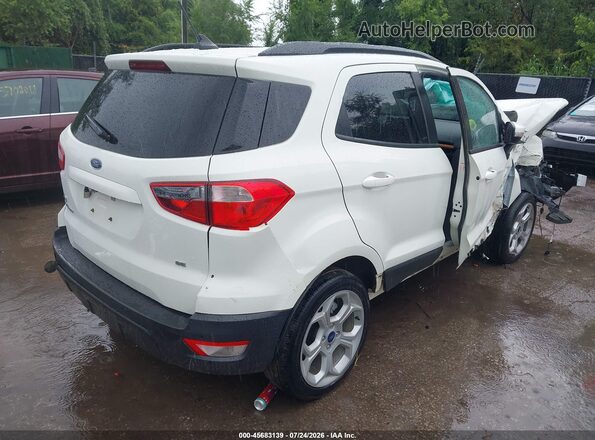 MAJ3S2GE4MC424389 2021 FORD ECOSPORT Белый Задняя правая четверть