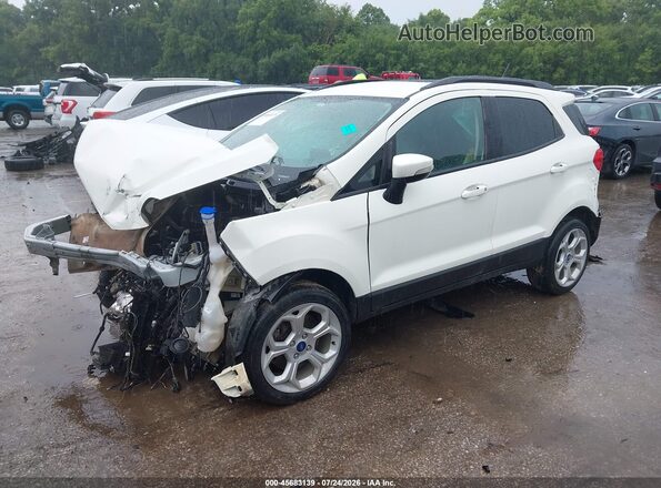 MAJ3S2GE4MC424389 2021 FORD ECOSPORT Белый Передняя левая четверть