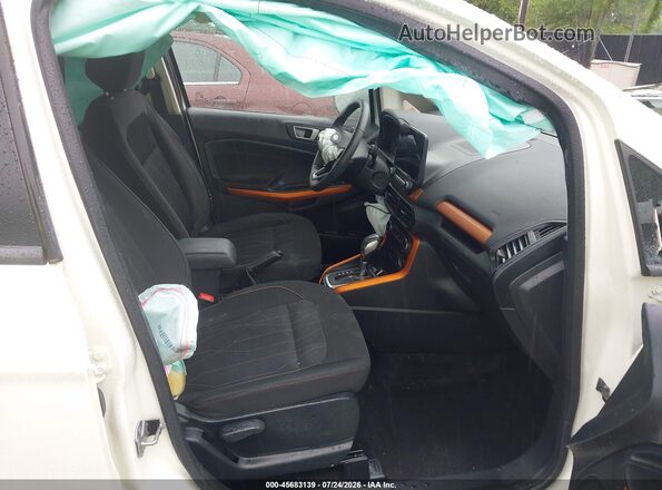 MAJ3S2GE4MC424389 2021 FORD ECOSPORT Белый Вид салона спереди