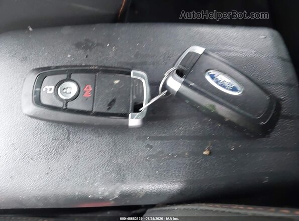 MAJ3S2GE4MC424389 2021 FORD ECOSPORT Белый Вид панели приборов