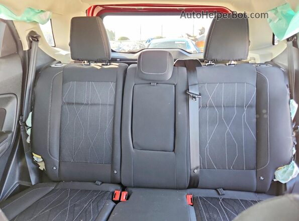 MAJ3S2GE4MC426661 2021 FORD ECOSPORT Red Rear seats view