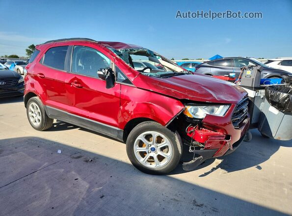 MAJ3S2GE4MC426661 2021 FORD ECOSPORT Red Front right