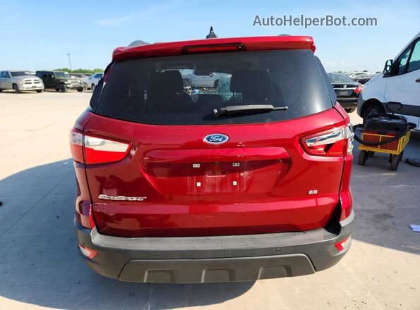 MAJ3S2GE4MC426661 2021 FORD ECOSPORT Red Rear view