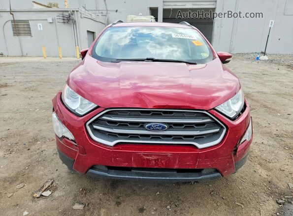 MAJ3S2GE4MC438602 2021 FORD ECOSPORT Burgundy Vista frontal