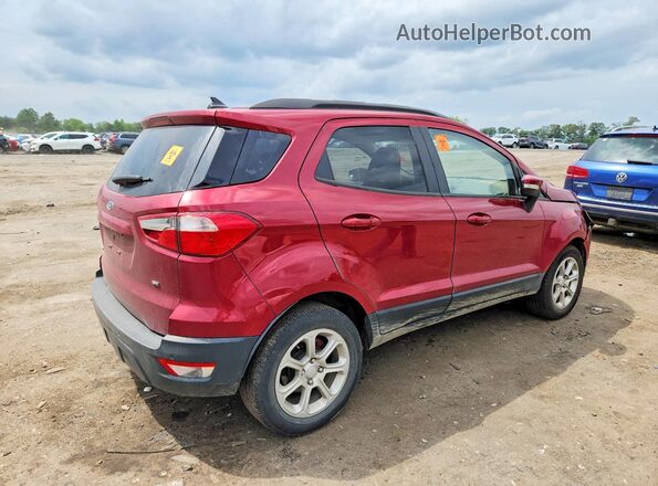 MAJ3S2GE4MC438602 2021 FORD ECOSPORT Burgundy Trasero derecho