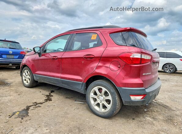 MAJ3S2GE4MC438602 2021 FORD ECOSPORT Burgundy Trasero izquierdo
