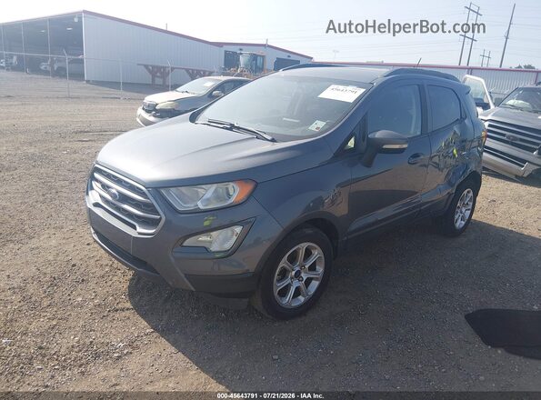 MAJ3S2GE5KC274645 2019 FORD ECOSPORT Gray წინა მარცხენა ხედი სამი მეოთხედიდან
