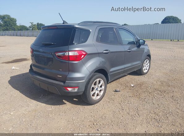 MAJ3S2GE5KC274645 2019 FORD ECOSPORT Gray უკანა მარჯვენა