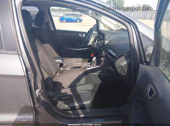 MAJ3S2GE5KC274645 2019 FORD ECOSPORT Gray წინა სალონის ხედი