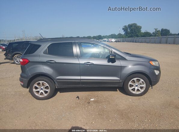 MAJ3S2GE5KC274645 2019 FORD ECOSPORT Gray უკანა სალონის ხედი