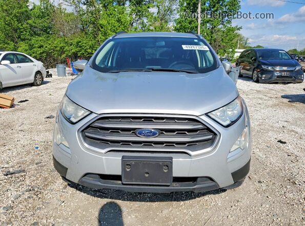 MAJ3S2GE5KC291929 2019 FORD ECOSPORT Silver Вид спереду
