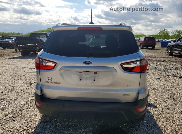 MAJ3S2GE5KC291929 2019 FORD ECOSPORT Silver Вид ззаду