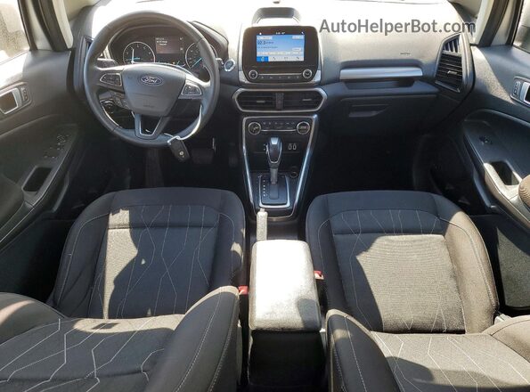 MAJ3S2GE5KC291929 2019 FORD ECOSPORT Silver Вид панелі приладів