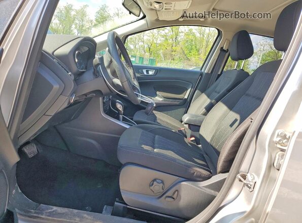 MAJ3S2GE5KC291929 2019 FORD ECOSPORT Silver Вид салону спереду