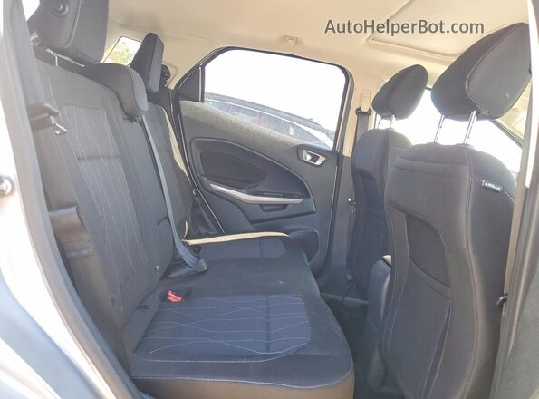 MAJ3S2GE5KC291929 2019 FORD ECOSPORT Silver Вид задньої частини салону