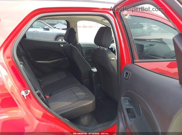 MAJ3S2GE5KC296211 2019 FORD ECOSPORT Red Vista de la etiqueta del VIN