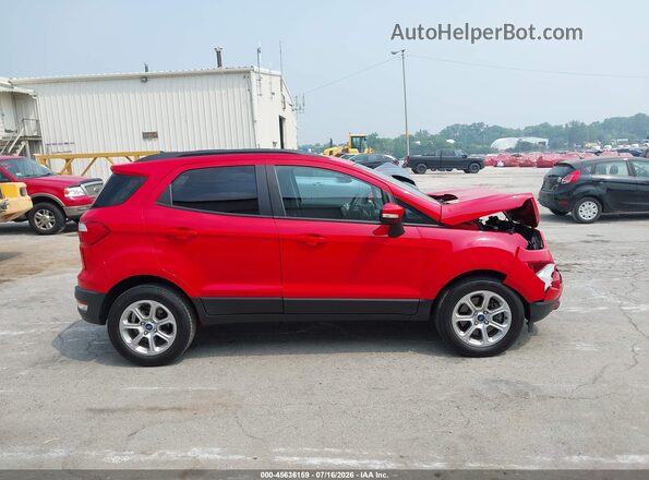 MAJ3S2GE5KC296211 2019 FORD ECOSPORT Red Vista interior de 360 grados