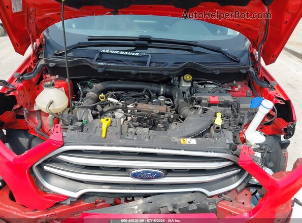 MAJ3S2GE5KC296211 2019 FORD ECOSPORT Red Vista trasera