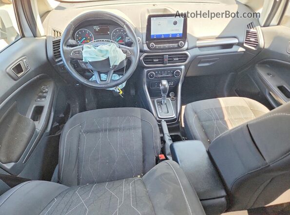 MAJ3S2GE5LC325742 2020 FORD ECOSPORT Silver Вид панелі приладів