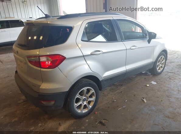 MAJ3S2GE5LC357445 2020 FORD ECOSPORT Silver Rear right