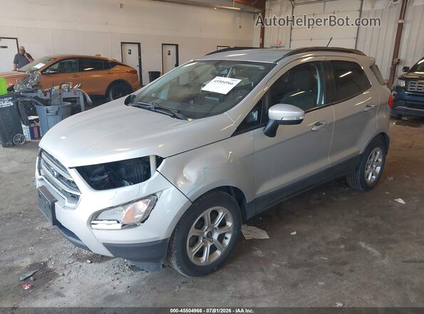 MAJ3S2GE5LC357445 2020 FORD ECOSPORT Silver Front left