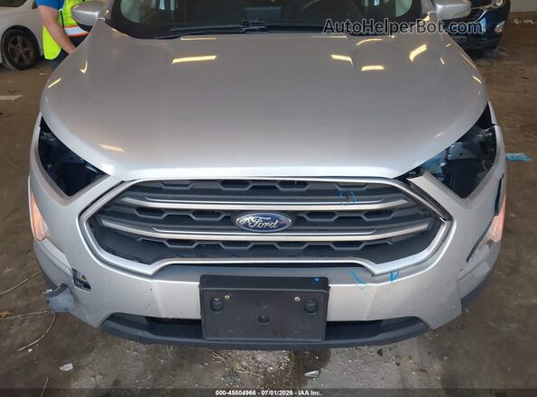 MAJ3S2GE5LC357445 2020 FORD ECOSPORT Silver Front view