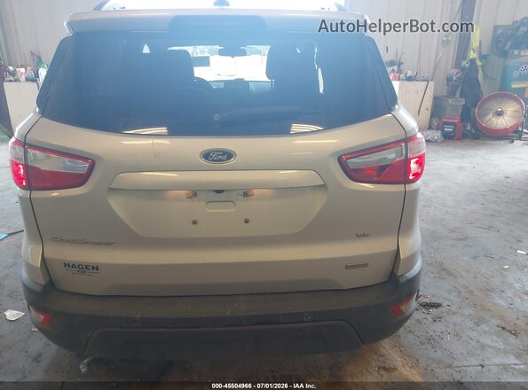 MAJ3S2GE5LC357445 2020 FORD ECOSPORT Silver 