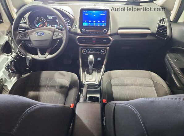 MAJ3S2GE5MC402630 2021 FORD ECOSPORT Белый Вид панели приборов