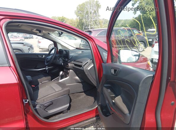 MAJ3S2GE5MC437975 2021 FORD ECOSPORT Красный Вид салона спереди