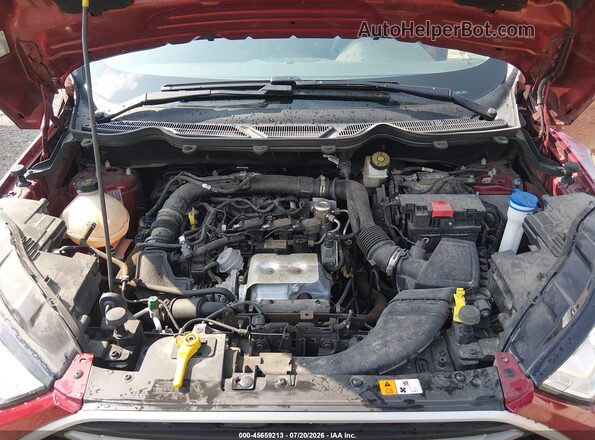 MAJ3S2GE5MC437975 2021 FORD ECOSPORT Красный Вид сзади