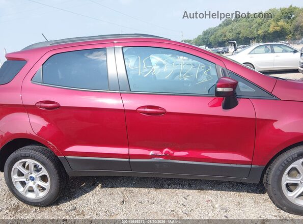 MAJ3S2GE5MC437975 2021 FORD ECOSPORT Красный Вид задней части салона