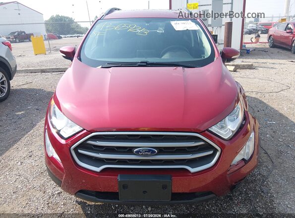 MAJ3S2GE5MC437975 2021 FORD ECOSPORT Красный Вид щитка приборов