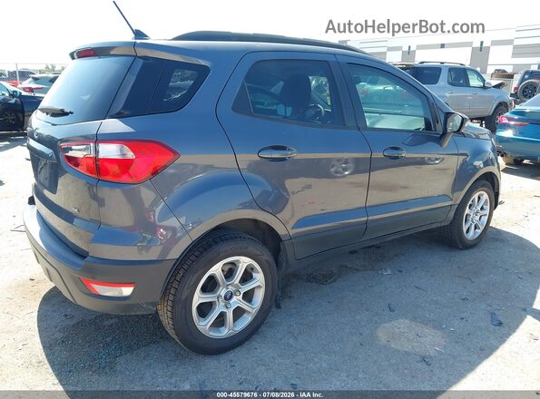 MAJ3S2GE5MC451911 2021 FORD ECOSPORT Gray Rear right