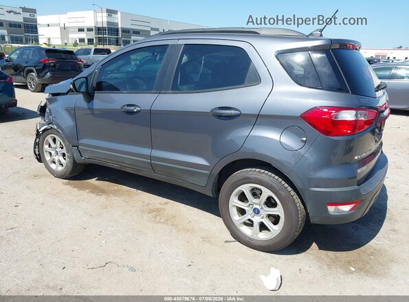 MAJ3S2GE5MC451911 2021 FORD ECOSPORT Gray Rear left