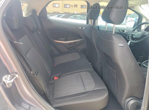 MAJ3S2GE5MC456400 2021 FORD ECOSPORT Gray Հետևի նստատեղերի տեսք