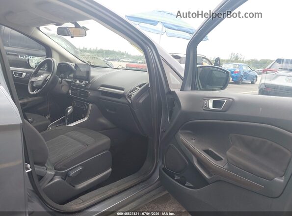 MAJ3S2GE6KC258499 2019 FORD ECOSPORT Gray Вид салону спереду
