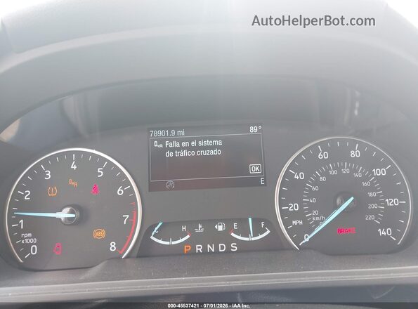 MAJ3S2GE6KC258499 2019 FORD ECOSPORT Gray Вид задніх сидінь