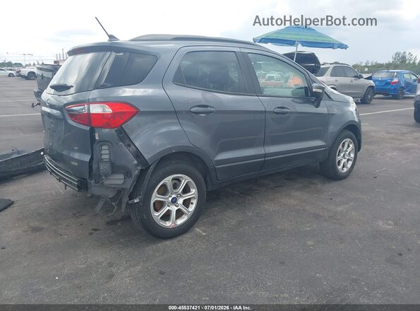 MAJ3S2GE6KC258499 2019 FORD ECOSPORT Gray Задня права чверть