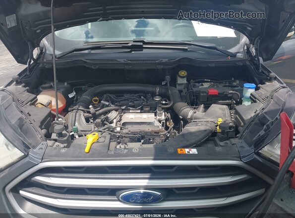 MAJ3S2GE6KC258499 2019 FORD ECOSPORT Gray Вид ззаду