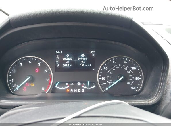 MAJ3S2GE6KC299067 2019 FORD ECOSPORT White Вид задніх сидінь