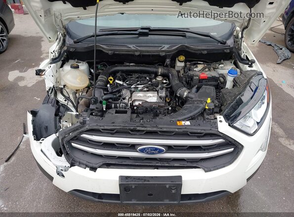 MAJ3S2GE6KC299067 2019 FORD ECOSPORT White Вид ззаду