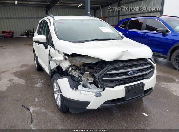 MAJ3S2GE6KC299067 2019 FORD ECOSPORT White Вид спереду