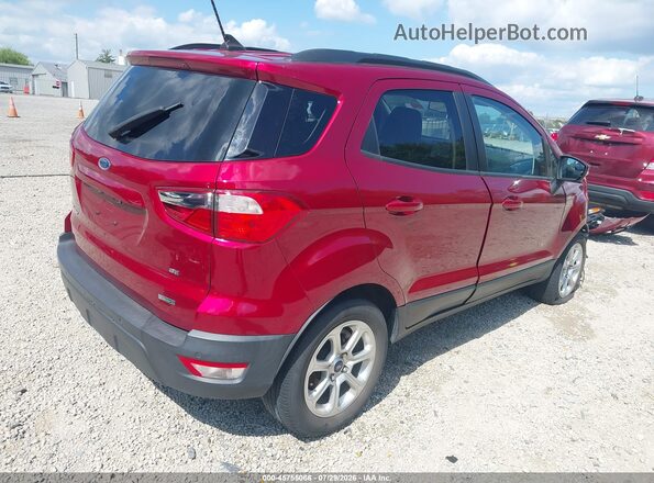 MAJ3S2GE6LC321005 2020 FORD ECOSPORT Red Tył prawy