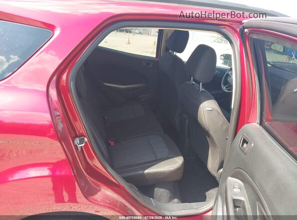 MAJ3S2GE6LC321005 2020 FORD ECOSPORT Red Widok naklejki z numerem VIN
