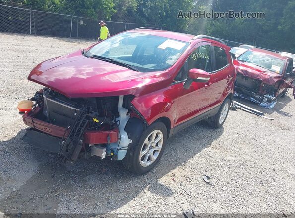 MAJ3S2GE6LC321005 2020 FORD ECOSPORT Red Przód lewy