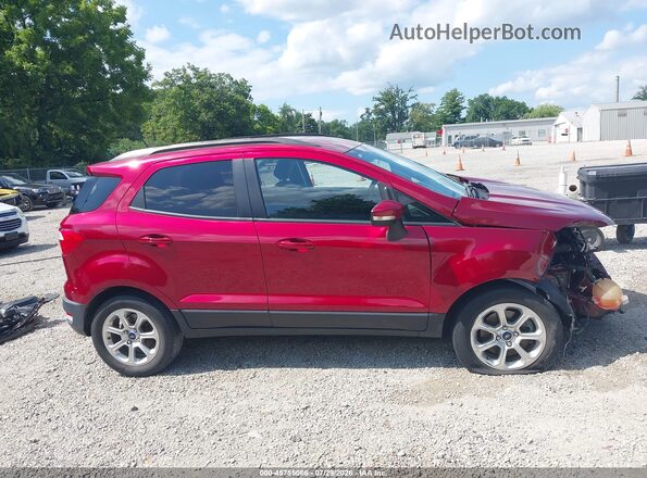 MAJ3S2GE6LC321005 2020 FORD ECOSPORT Red Widok wnętrza 360 stopni