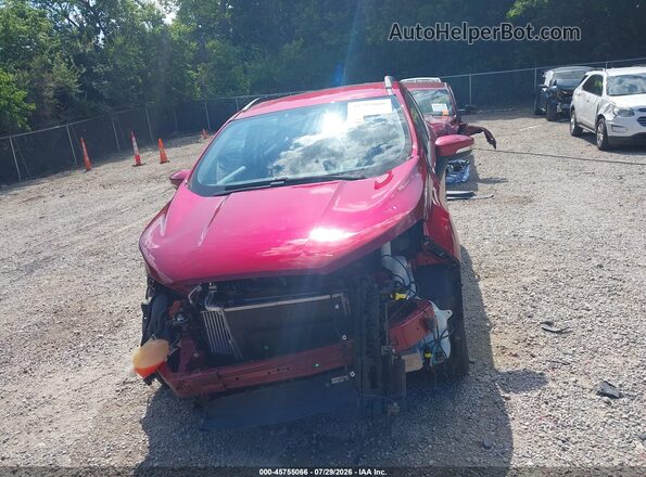 MAJ3S2GE6LC321005 2020 FORD ECOSPORT Red Widok wnętrza z tyłu