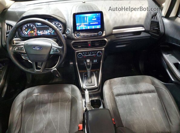 MAJ3S2GE6LC328844 2020 FORD ECOSPORT Белый Вид панели приборов