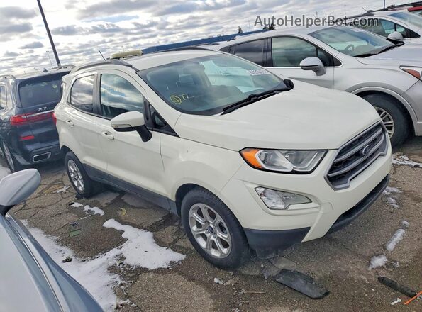 MAJ3S2GE6LC328844 2020 FORD ECOSPORT Белый Передняя правая четверть