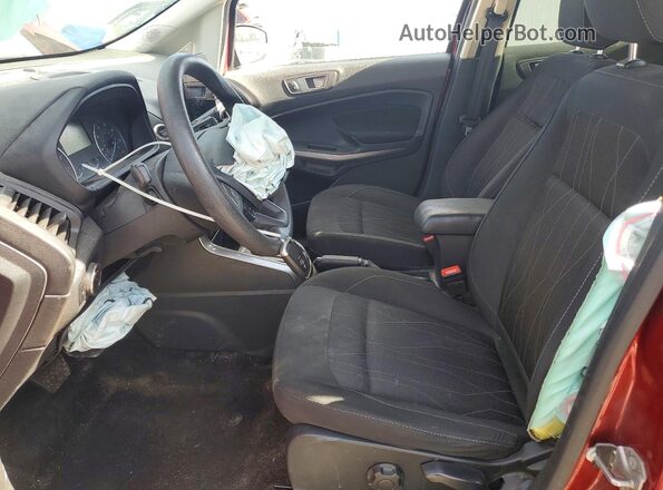 MAJ3S2GE6MC406329 2021 FORD ECOSPORT Red Front interior view